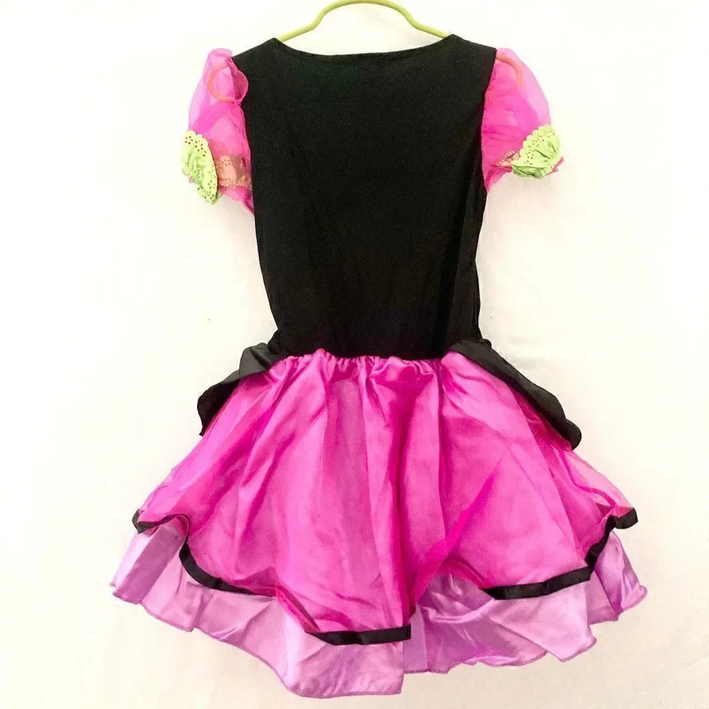 Nwot Girl's S Mad Hatter Halloween Costume